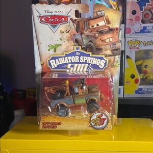 Disney Cars Radiator Springs Off-Road Mater Toy - Red and Green